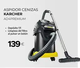 Tien 21 Kärcher - aspidor cenizas oferta