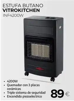 Tien 21 Sistema - estufa butano vitrokitchen oferta