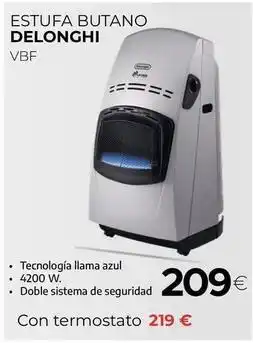 Tien 21 Delonghi - estufa butano oferta