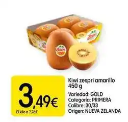 Dialprix Kiwi - kiwi zespri amarillo oferta