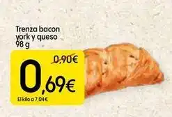 Dialprix Trenza bacon york y queso oferta