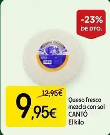 Dialprix Canto real - queso fresco mezcla con sal oferta