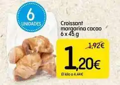 Dialprix Croissant margarina cacao oferta