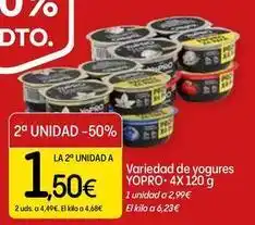 Dialprix Yopro - variedad de yogures oferta