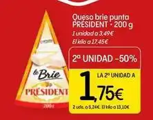 Dialprix Président - queso brie punta oferta
