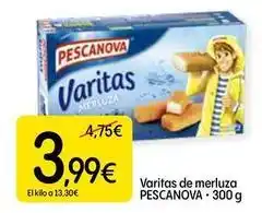 Dialprix Pescanova - varitas de merluza oferta