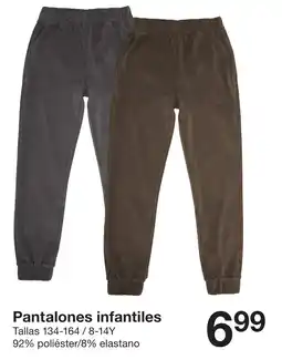 Zeeman Pantalones infantiles oferta