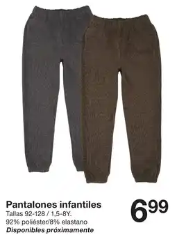 Zeeman Pantalones infantiles oferta