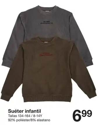 Suéter infantil