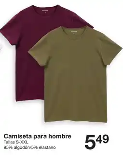 Zeeman Zeeman camiseta para hombre oferta