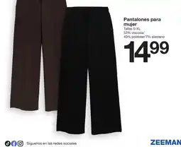 Zeeman Zeeman pantalones para mujer oferta