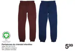 Zeeman Pantalones de chándal infantiles oferta