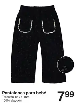 Zeeman Pantalones para bebé oferta