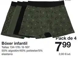 Zeeman Bóxer infantil oferta