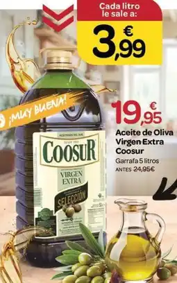 Supermercados El Jamón Coosur - aceite de oliva virgen extra oferta
