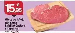 Supermercados El Jamón Filete de añojo 1aa extra babilla/cadera o tapa oferta
