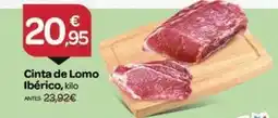 Supermercados El Jamón Cinta de lomo iberico oferta