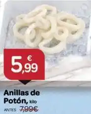 Supermercados El Jamón Anillas de poton oferta