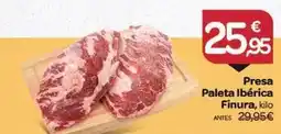 Supermercados El Jamón Finura - presa paleta iberica oferta