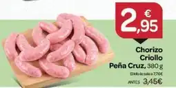 Supermercados El Jamón Selectos peñarada - chorizo criollo oferta