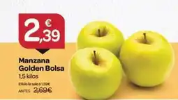 Supermercados El Jamón Manzana golden oferta