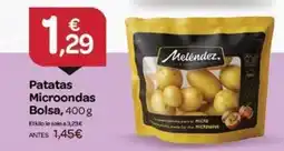 Supermercados El Jamón Patatas microondas oferta
