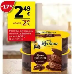 Supermercados Charter Nestlé - mousse de chocolate crujiente oferta