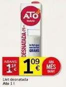 Supermercados Charter Ato - llet desnatada oferta