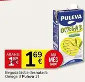 Supermercados Charter Puleva - beguda lactia desnatada omega 3 oferta