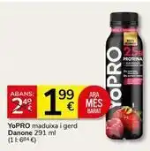 Supermercados Charter Danone - yopro maduixa i gerd oferta