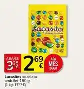 Supermercados Charter Lacasitos - xocolata amb llet oferta