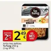 Supermercados Charter Ta tung - arros tres delicies oferta