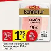 Supermercados Charter Argal - pernil cuit extra 96% carn bonnatur oferta