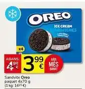 Supermercados Charter Oreo - sandvitx oferta
