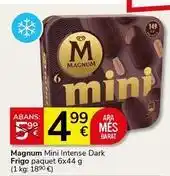 Supermercados Charter Magnum - mini intense dark frigo paquet oferta