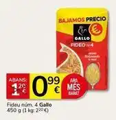 Supermercados Charter Gallo - fideu num oferta