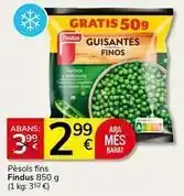 Supermercados Charter Findus - guisantes finos oferta