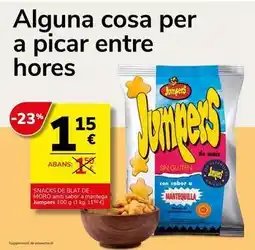 Supermercados Charter Jumpers - snack de blat de moro oferta