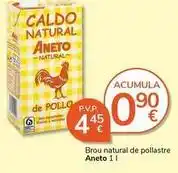 Supermercados Charter Aneto - brou natural de pollastre oferta