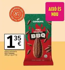 Supermercados Charter Consum - pipas gegants 880 oferta