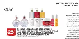 Supercor Olay lociones corporales y productos de cuidado facial oferta