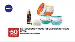 Supercor Nivea productos de cuidado facial oferta