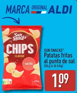 ALDI Sun Snacks chips classic salado oferta