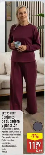 ALDI Up2fashion conjunto de sudadera y pantalon oferta