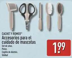 ALDI Cachet y Romeo accesorios para el cuidado de mascotas oferta