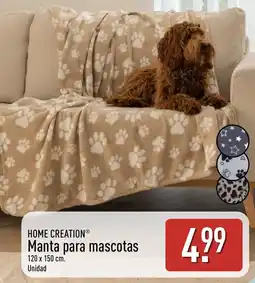 ALDI Home Creation manta para mascotas oferta