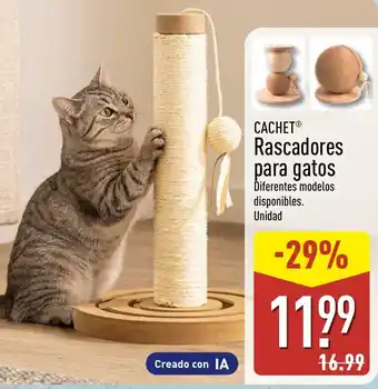 Cachet rascadores para gatos