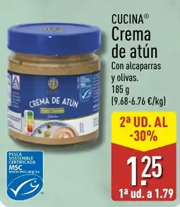 ALDI Cucina crema de atún oferta