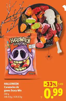Lidl Halloween Caramelos de goma Scary Mix oferta