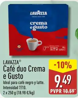 ALDI Lavazza café duo Crema e Gusto oferta